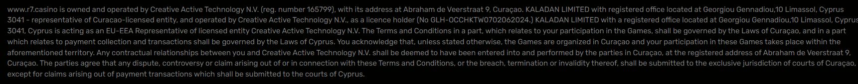 Live казино R7 Армения